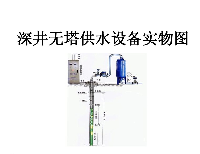 洛宁县井泵无塔式供水设备